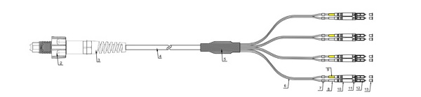 mpo dlc armored cable